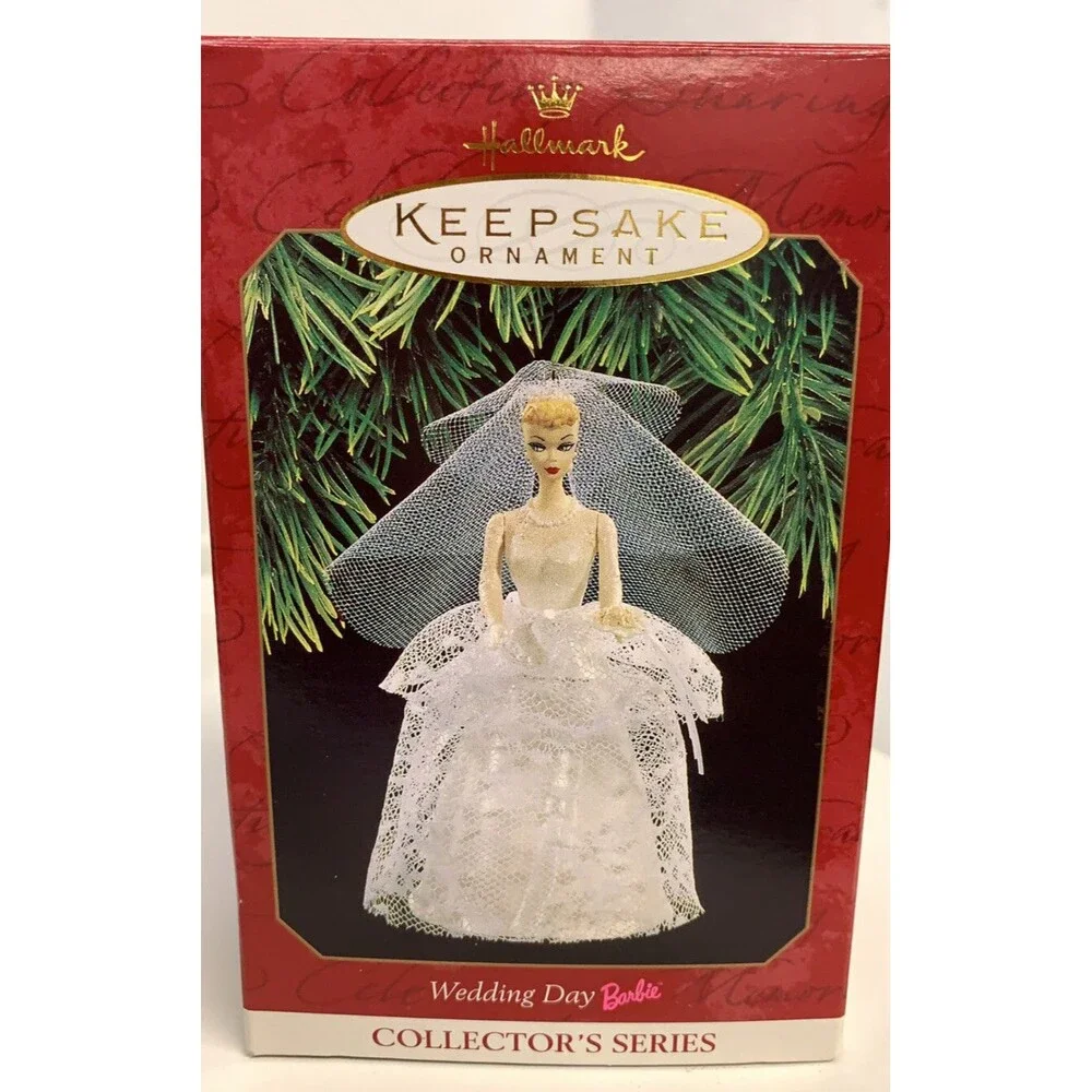 Hallmark Keepsake 1997 Wedding Day Barbie Holiday Ornament Vintage